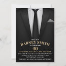 Search for black tie birthday invitations Suit