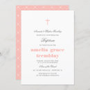 Search for pink and grey christening invitations Girl