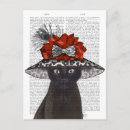 Search for black cat postcards Fabfunky