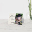 Search for graduation thank you cards Black