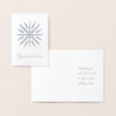 Search for metallic christmas cards Silver