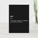 Search for sarcastic seasonal cards Dad