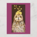 Search for owl ears postcards Bird