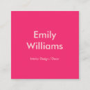 Search for pink business cards Elegant