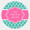 Search for quatrefoil stickers Pink