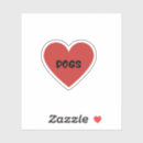 Search for love family stickers Red