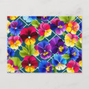 Search for pansy flower postcards Vibrant