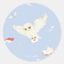 Search for round owl stickers Hogwarts