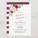 Search for marsala bridal shower invitations Fall