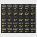 Search for black birthday wrapping paper Elegant