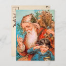 Search for naughty santa postcards Vintage