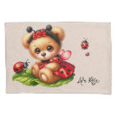 Search for teddy bear pillowcases Girl