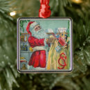 Search for victorian santa claus christmas tree decorations Vintage