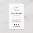 Search for hair care business cards Massage therapist or beautician