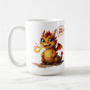 Search for fire breathing dragon mugs Cute