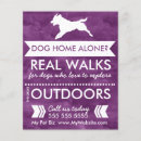Search for silhouette flyers Dog walker