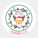 Search for christmas rudolph stickers Red