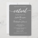 Search for virtual wedding invitations Chic