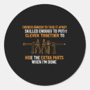 Search for funny mechanic stickers Specialoffer