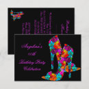 Search for fun shoes invitations Colourful