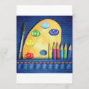 Search for paint palette invitations Paintbrush