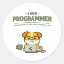 Search for funny developer stickers Coder
