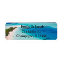 Search for beach photo return address labels Waves