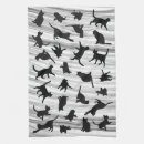 Search for light grey tea towels Black and white