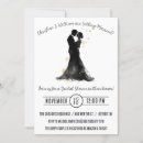 Search for silhouette bridal shower invitations Black and white