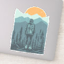 Search for backpack bumper stickers Mountain