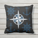 Search for black and navy cushions Nautical