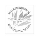 Search for nature rubber stamps Round