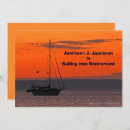 Search for sunset sail invitations Sailing