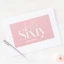 Search for 60th birthday party stickers Typography