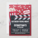 Search for outdoor movie invitations Clapperboard