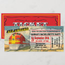 Search for ticket hens party invitations Retro