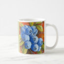 Search for blueberry coffee mugs Watercolor