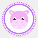 Search for cartoon hippo stickers Animal