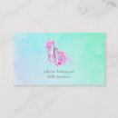 Search for ballet business cards Watercolor