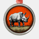 Search for rhinoceros christmas tree decorations Nature