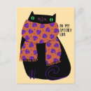 Search for spooky cat postcards Kitty