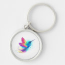 Search for hummingbirds key rings Watercolor