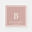 Search for dusty rose napkins Engagement