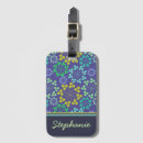 Search for funky luggage tags Flowers