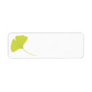 Search for ginkgo return address labels Modern