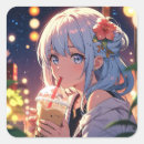Search for anime girls stickers For her