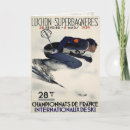 Search for downhill skiing cards Vintage