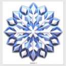 Search for ice blue snowflakes stickers Frost