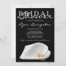 Search for calla lilies bridal shower invitations White