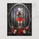 Search for skulls roses postcards Purple